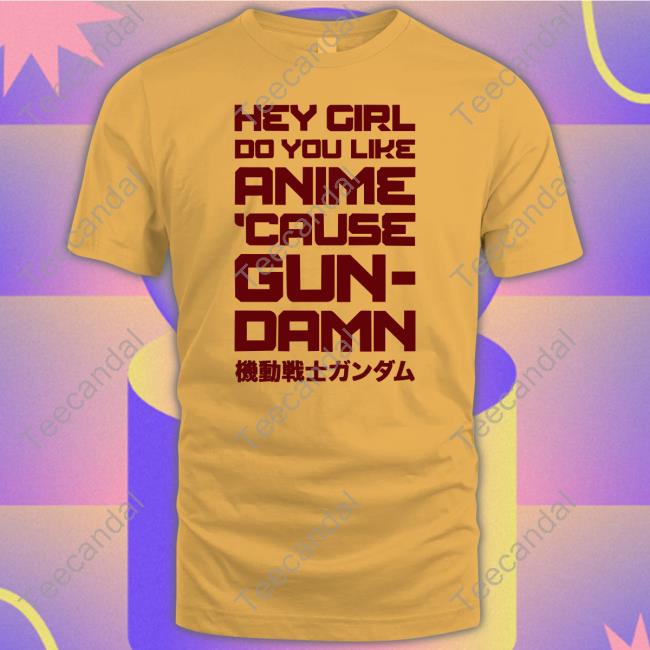 Hey Girl Do You Like Anime Cause Gun Damn Hoodie