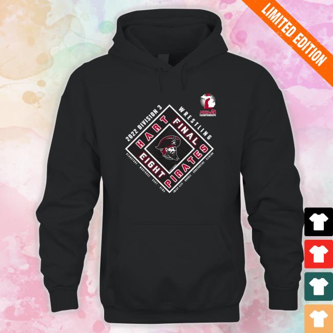 2022 Mhsaa Team Wrestling Final 8 D3 Hart Pirates Sweatshirt 2022 Mhsaa Team Wrestling Final 8 D3 Hart Pirates Hooded Sweatshirt