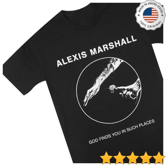 God Alexis Marshall Trilogy Black T Shirt