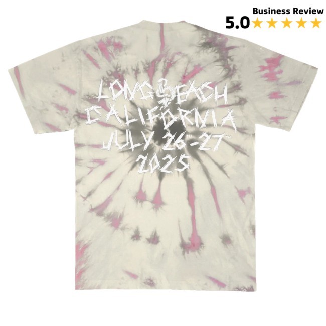 Trending Blackbear Merch Store Death Metal Pink Dyed Crewneck Sweatshirt
