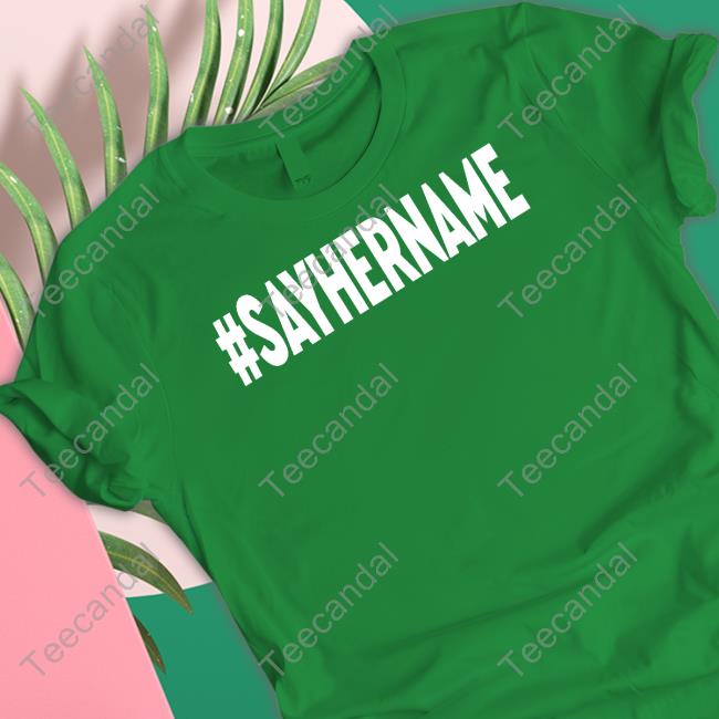 Drew Brees Wearing Sayhername Tee Shirts