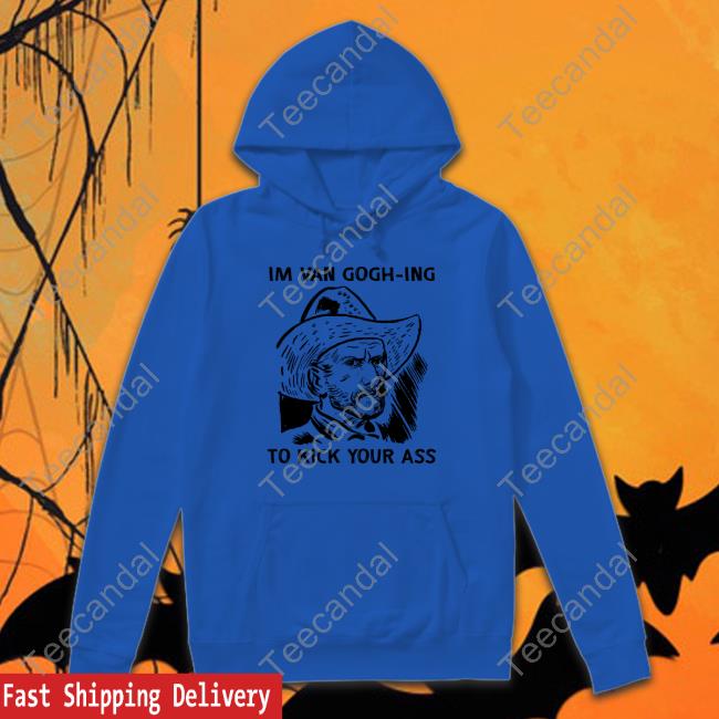 Thegoodshirts I'm Van Gogh-Ing To Kick Your Ass Crewneck Sweatshirt