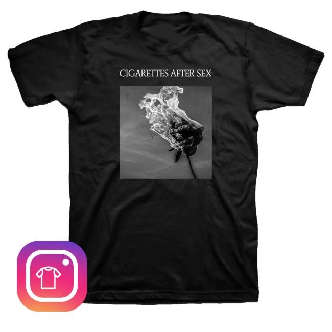 Cigarettes After Sex Merch You're All I Want Black Long Sleeve T Shirt