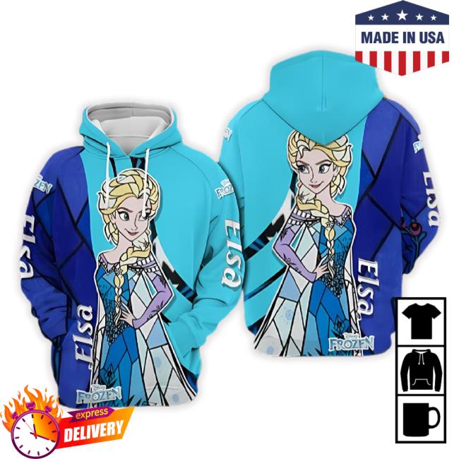 Trending Elsa Cartoon Frozen Movies Disney Over Print 3D TankTop