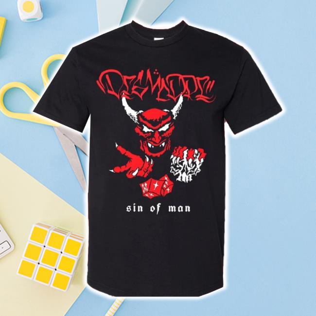 Trending Desmadrexla Merch Store “Sin Of Man” Skull Hoodie Sweatshirt Desmadrexla Shop