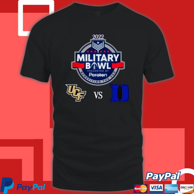 2022 Military Bowl Presented By Benefiting The Uso Shirts