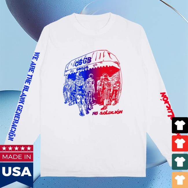 Official No Solution Merch Store Blank Ls Tee Shirt