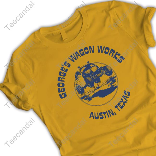 George's Wagon Works Austin, Texas Long Sleeve Tee Shirt