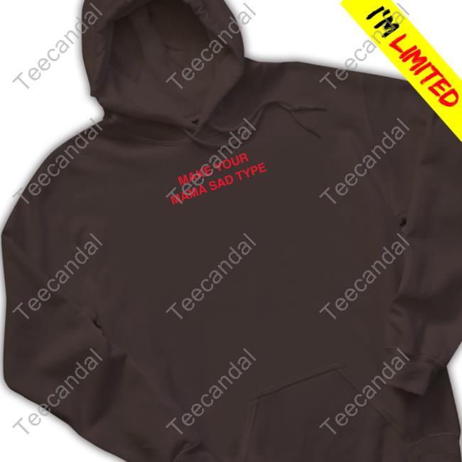 Billie Eilish Store Make Your Mama Sad Type Tee