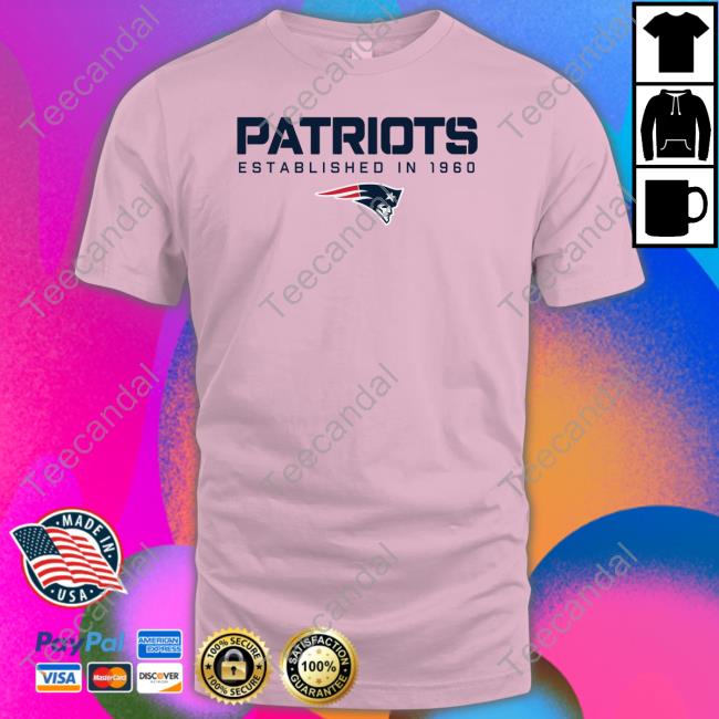 HKane Patriots Established In 1960 T Shirt