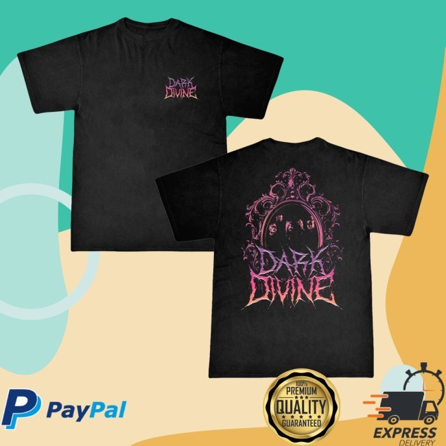 Dark Divine Merch Store Clown Zip Up Hooded Sweatshirt