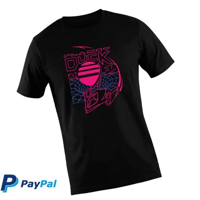 Official Quackity Merch Store Neon Time Travel t-shirt, hoodie, tank top, sweater and long sleeve t-shirt