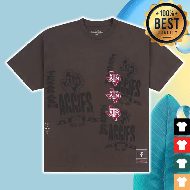 Trending Cj X M&N X Texas A&M University Seal Tee Travisscott Shop