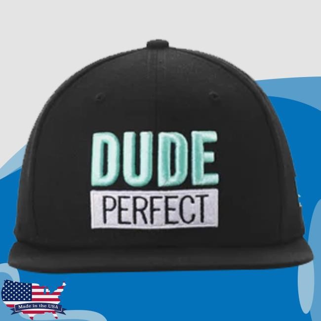 Official Dude Perfect Merch Dp X New Era Epic Shot 9Fifty Snapback hat