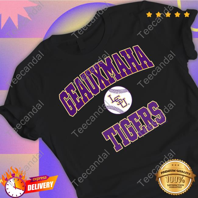 Geauxmaha Tigers LSU Baseball Tank Top