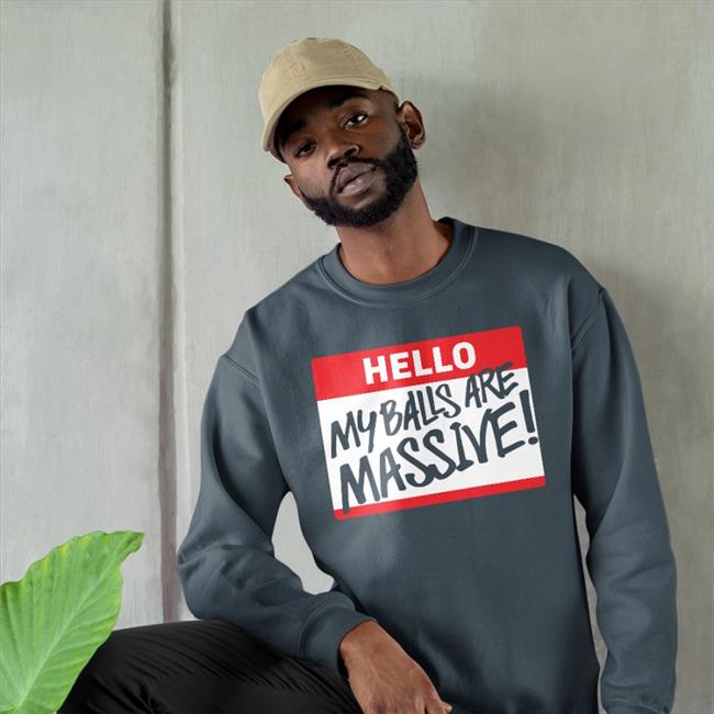 Wwe Store Hello My Balls Are Massive Shirt The Miz