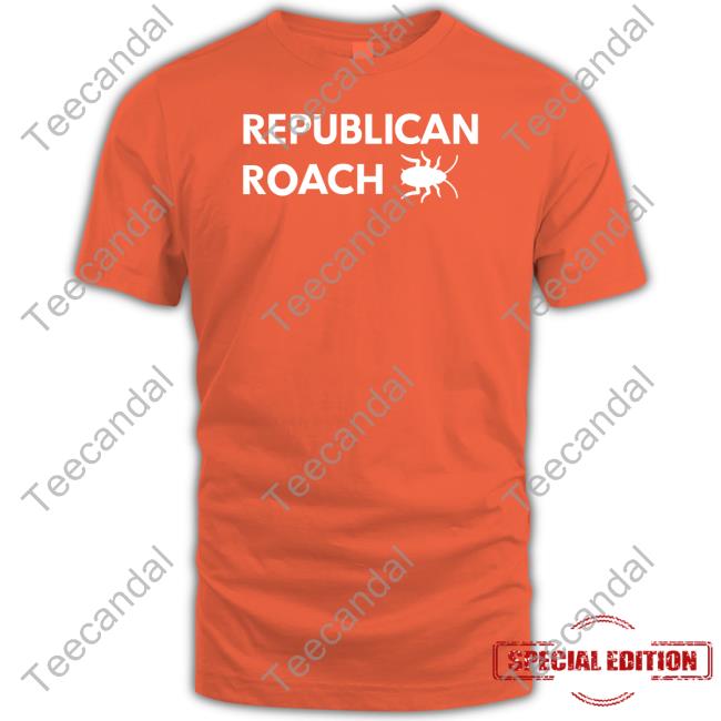Thepatriotsmarket Store Republican Roach T-Shirt