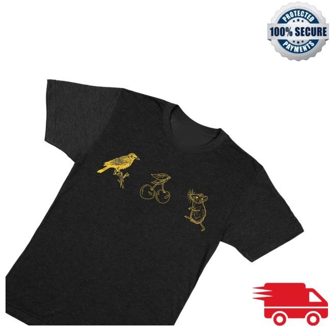 Crow Cherry Mouse T Shirts