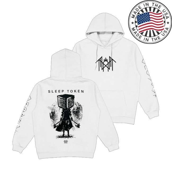 Sleep Token Merch Store Sleep Token Granite White Long Sleeve Shirt