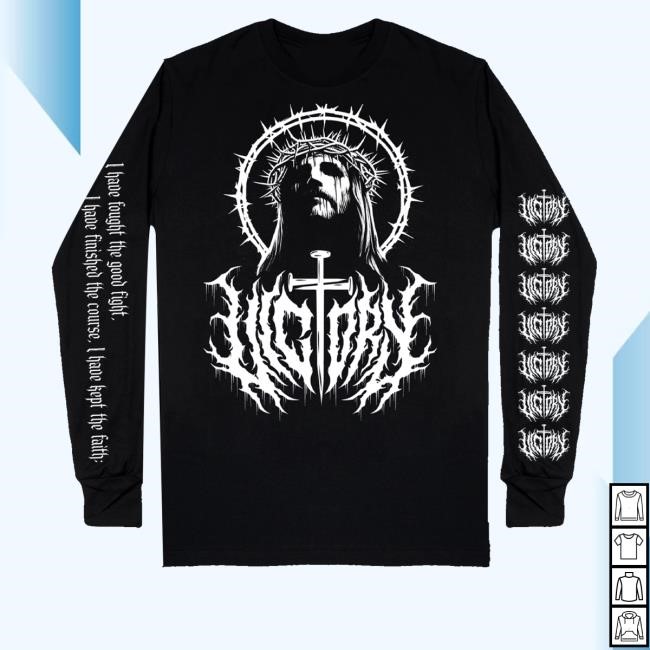The Dark Fit Merch Victory The Good Fight Hoodie Sweatshirt