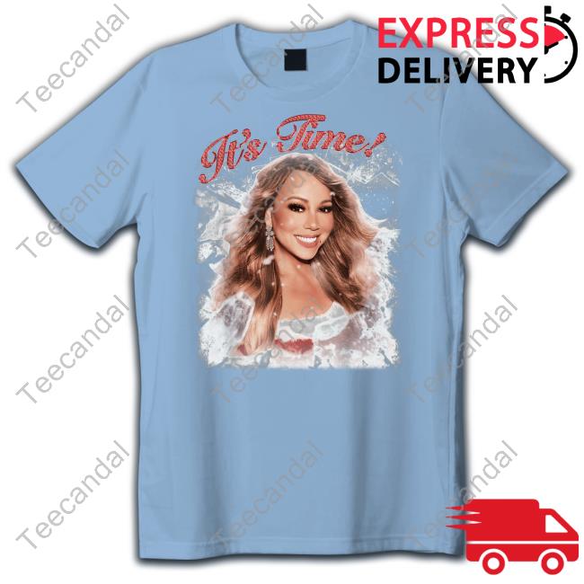 Official Mariah Carey It's Time Tee