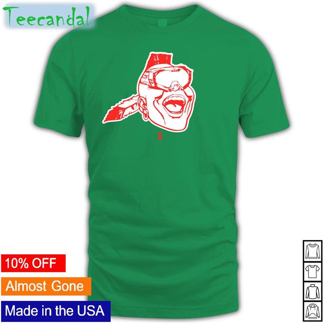 Atlanta Braves Screaming Logo Tee Shirt Sevensixapparel
