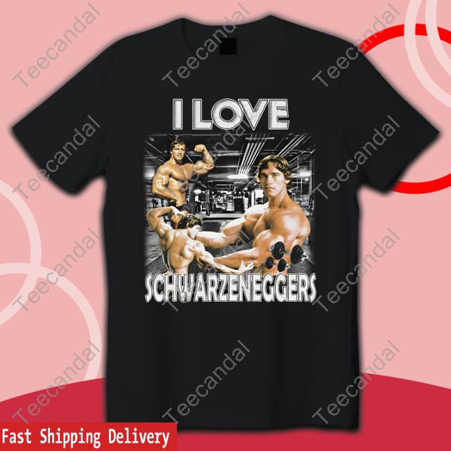 Memeabletees I Love Schwarzenegger Sweatshirt