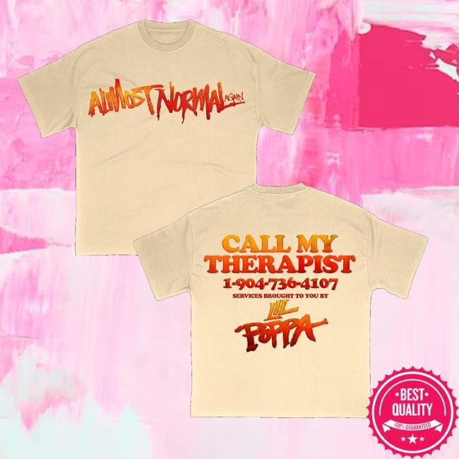 Lil Poppa Merch Store Shop Almost Normal Again Unisex Sweatshirt