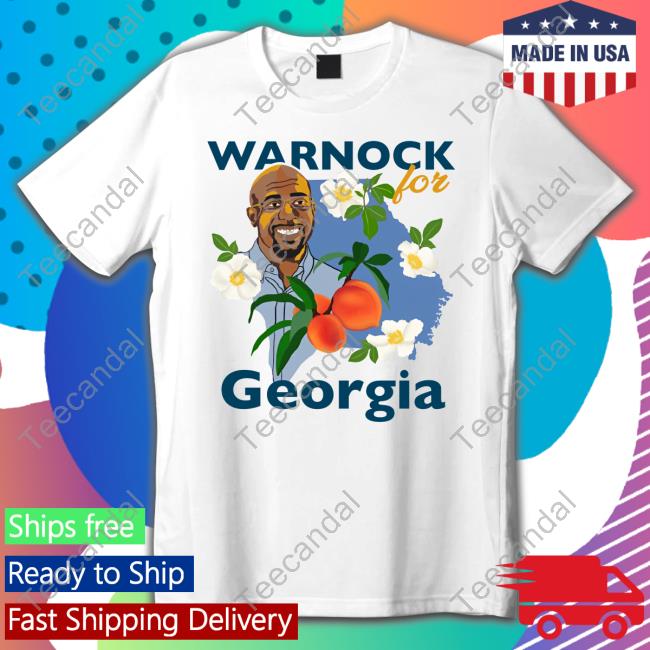 Warnockforgeorgia Merch Warnock For Georgia New Shirt