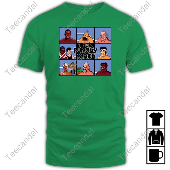 Oldskoolshirts Store The Punchy Bunch Game Parody High Quality New Shirt