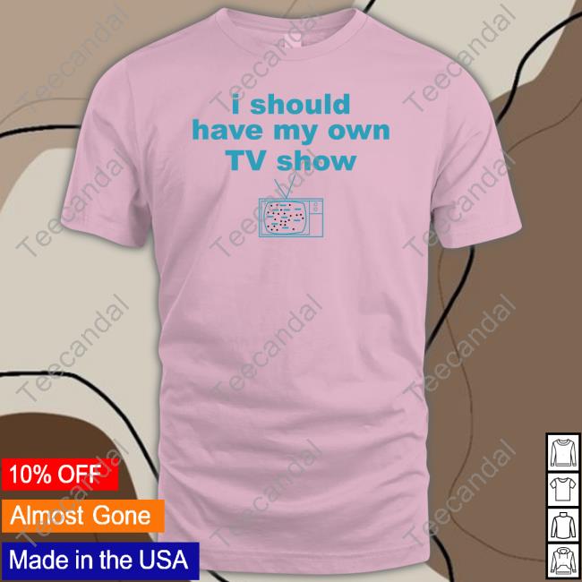 Baby Miley Wearing I Should Have My Own Tv Show Tee Shirt Popcultureangel