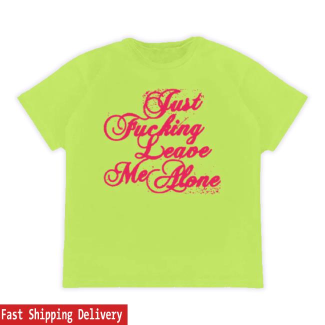 Official Billie Eilish Merch Store Leave Me Alone Long Sleeve Tee Billieeilish Shop