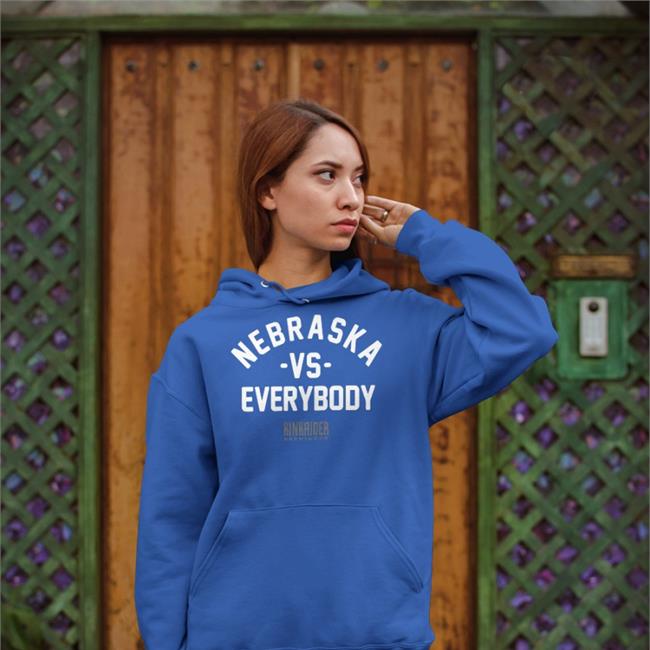Nebraska Vs Everybody Funny T Shirt Kinkaider Brewing
