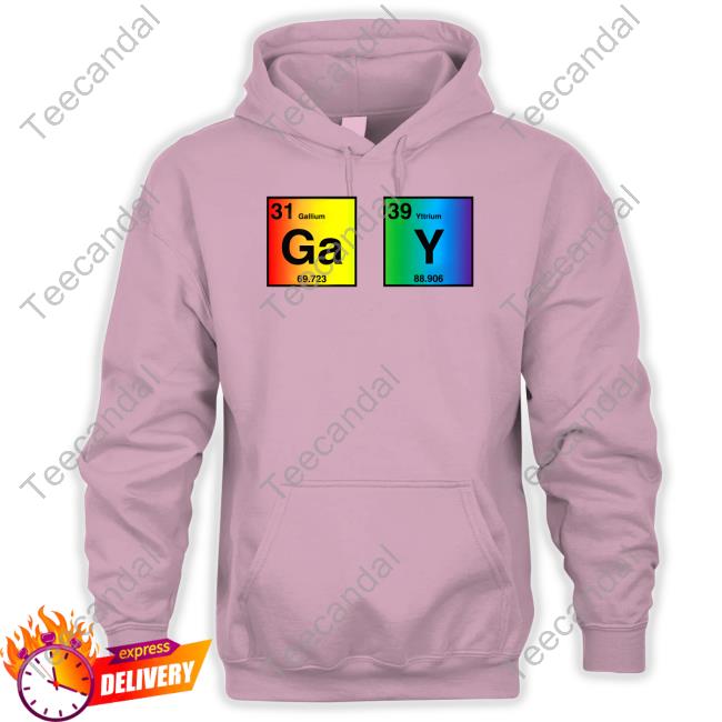 Muckythehorse 31 Gallium Ga 69.723 And 39 Yttrium Y 88.906 Pride Sweatshirt