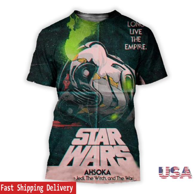 Trending Star Wars Ahsoka Part 8 The Jedi The Witch And The Warlord Long Live The Empire All Over Print Unisex Sweatshirt