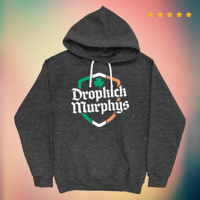 Official Dropkick Murphys Store Ire Shield Pullover Sweatshirt