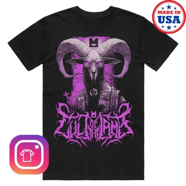 Devolver Digital Merch Cult Of The Lamb Unholy Goat T-Shirt (Black) Shirts