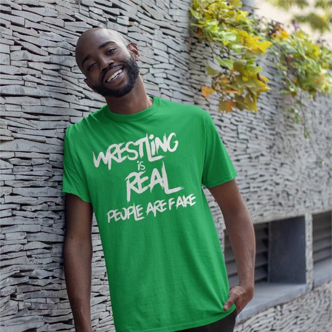 Wrestling Is Real People Are Fake Shirt Brittni Sacco