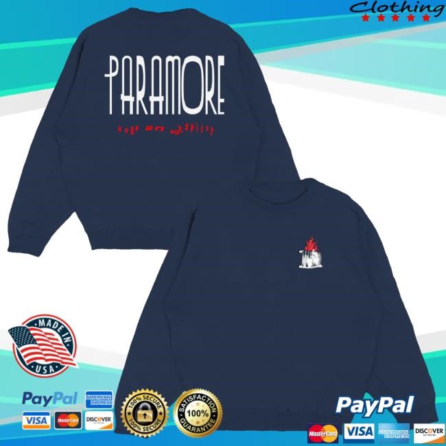 Paramore Merch Store Thick Skull Van Tee