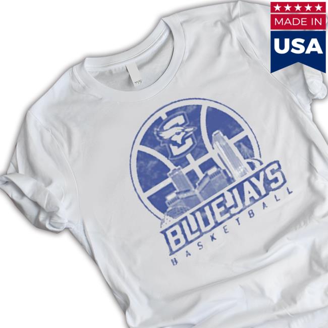 Creighton Basketball Bluejays Basketball City Tee Shirt