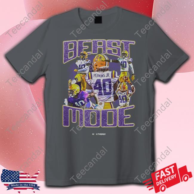 Perkins Jr Beast Mode Tee Shirt Nila Threads