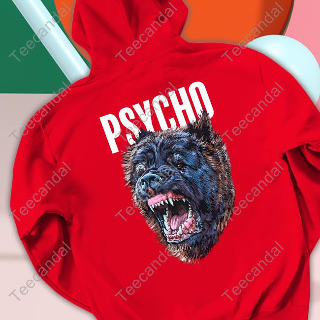Santan Dave Merch Psycho Bear Tee Shirt