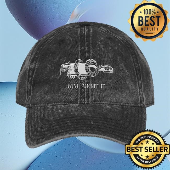 Wine About It Snake New Twill Cap