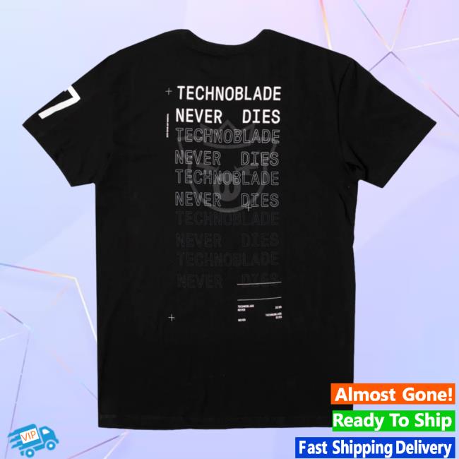 Official Technoblade Merch Store Shop Tchnoblade Never Dies Salute Tees