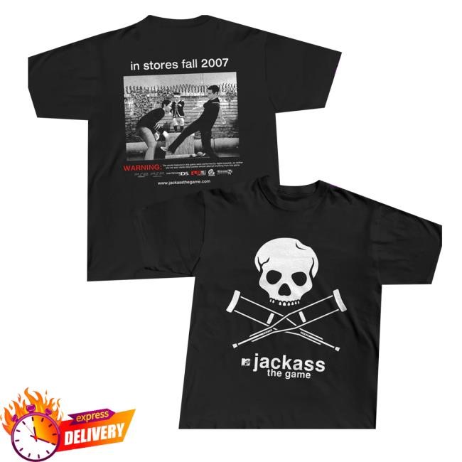 Official Welcometobootville Store Jackass The Video Game Zip-Up Hoodie