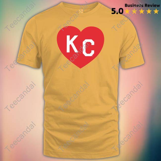 Jeff Passan Wearing Kc Heart Tee Shirt