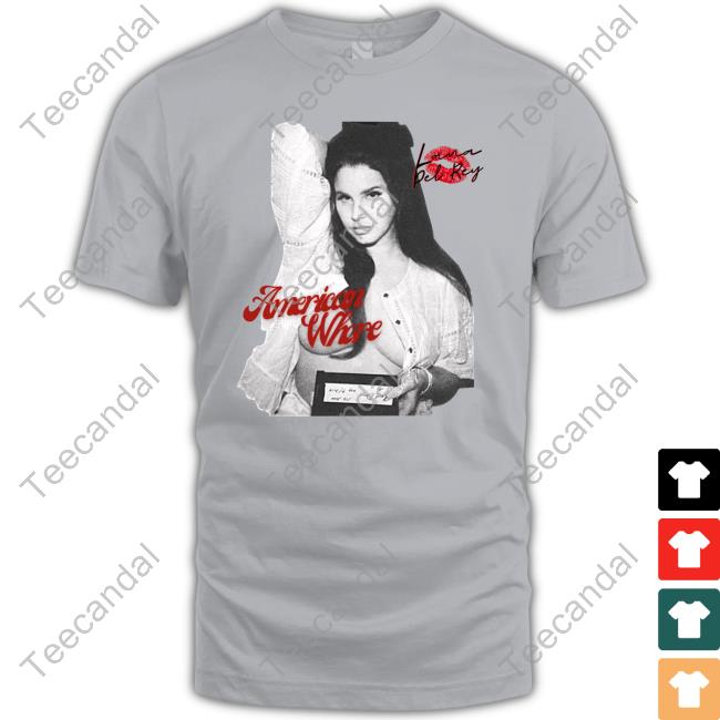 Ldr Crave Lana Del Rey American Whore Long Sleeve Lana Del Rey American Whore Tee Shirt