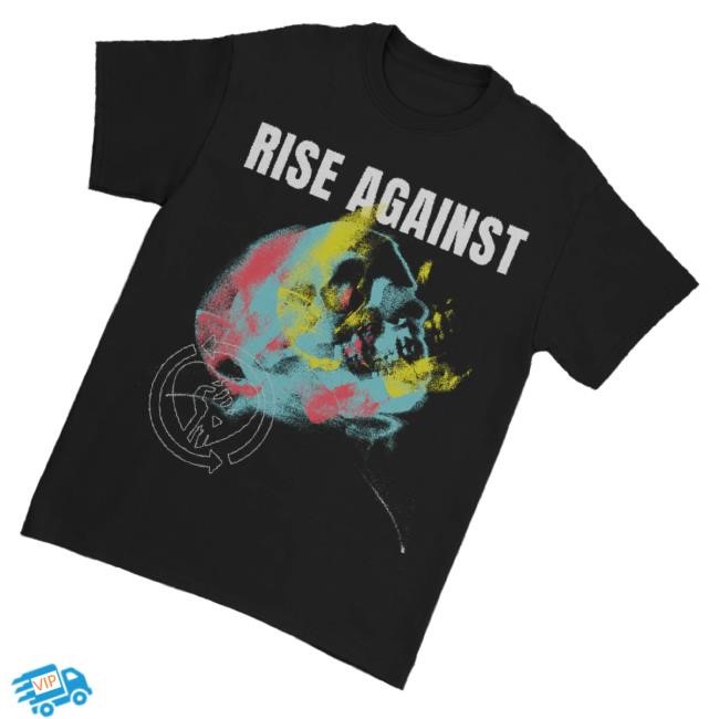 Trending Rise Against Merch Projecting Skull Sweaters (Black)