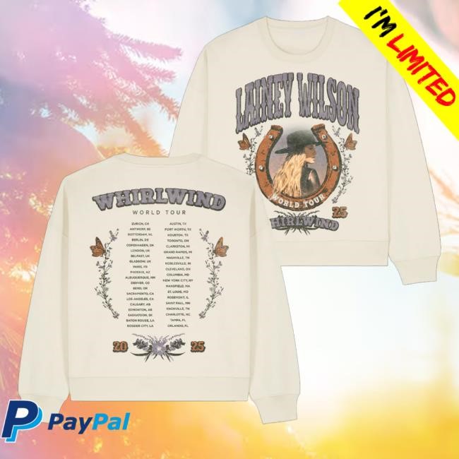 Whirlwind World Tour Horseshoe Long Sleeve T Shirt