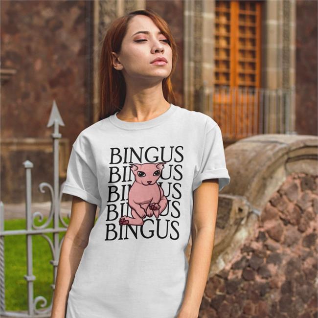 Weird Thrift Store Shirts Bingus Text Array Shirt Strangethrift